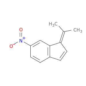 1H-Indene, 1-(1-methylethylidene)-6-nitro-