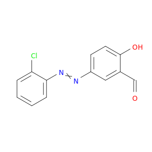 Benzaldehyde, 5-[(2-chlorophenyl)azo]-2-hydroxy-