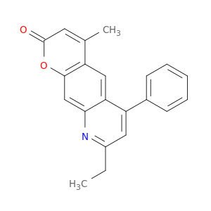 2H-Pyrano[3,2-g]quinolin-2-one, 8-ethyl-4-methyl-6-phenyl-