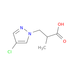 3-(4-氯-1H-吡唑-1-基)-2-甲基丙酸