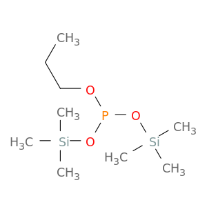 Phosphorous acid, propyl bis(trimethylsilyl) ester