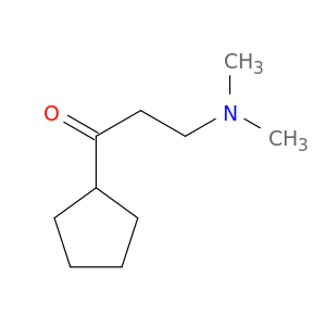1-Propanone, 1-cyclopentyl-3-(dimethylamino)-