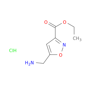 [3-(Ethoxycarbonyl)isoxazol-5-yl]methanaminium chloride