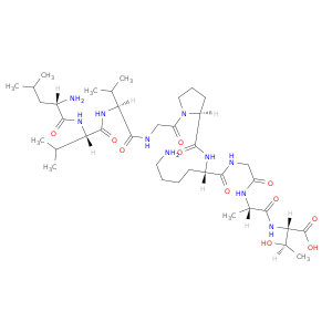 L-Threonine, L-leucyl-L-valyl-L-valylglycyl-L-prolyl-L-lysylglycyl-L-alanyl-