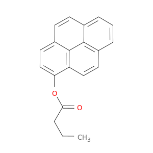 Butanoic acid, pyrenyl ester