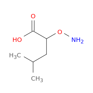 Pentanoic acid, 2-(aminooxy)-4-methyl-
