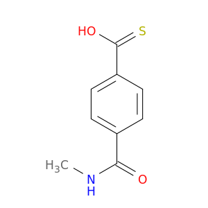 Benzenecarbothioic acid, 4-[(methylamino)carbonyl]-