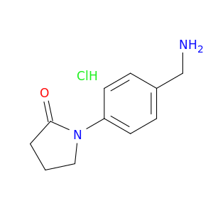1-[4-(氨基甲基)苯基]吡咯烷-2-酮盐酸盐