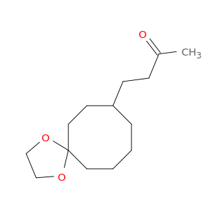2-Butanone, 4-(1,4-dioxaspiro[4.7]dodec-8-yl)-
