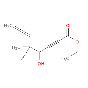 6,7-Octadien-2-ynoic acid, 4-hydroxy-5,5-dimethyl-, ethyl ester
