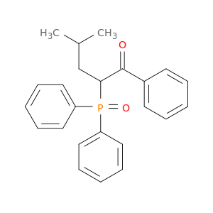 1-Pentanone, 2-(diphenylphosphinyl)-4-methyl-1-phenyl-