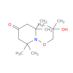 4-Piperidinone, 1-(2-hydroxy-2-methylpropoxy)-2,2,6,6-tetramethyl-