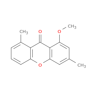 9H-Xanthen-9-one, 1-methoxy-3,8-dimethyl-
