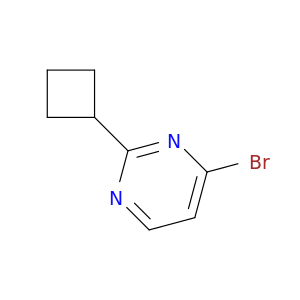 嘧啶,4-溴-2-环丁基-