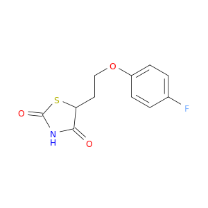 2,4-Thiazolidinedione, 5-[2-(4-fluorophenoxy)ethyl]-