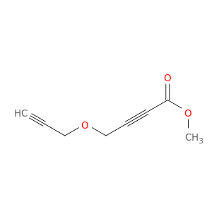 2-Butynoic acid, 4-(2-propynyloxy)-, methyl ester