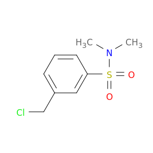 3-(Chloromethyl)-N,N-dimethylbenzene-1-sulfonamide