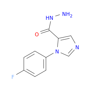 1-(4-fluorophenyl)-1H-imidazole-5-carbohydrazide