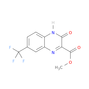 METHYL 3-OXO-7-(TRIFLUOROMETHYL)-3,4-DIHYDROQUINOXALINE-2-CARBOXYLATE