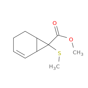 Bicyclo[4.1.0]hept-2-ene-7-carboxylic acid, 7-(methylthio)-, methyl ester