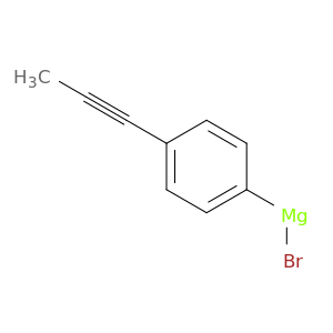 Magnesium, bromo[4-(1-propynyl)phenyl]-