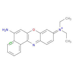5-氨基-9-(二乙氨基)苯并[a]吩恶嗪-7-鎓氯化物