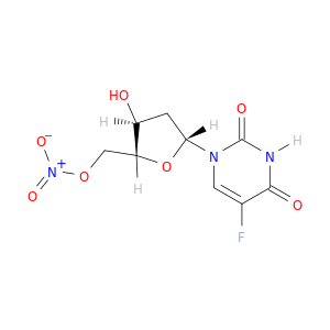 Uridine,2'-deoxy-5-fluoro-, 5'-nitrate (9CI)