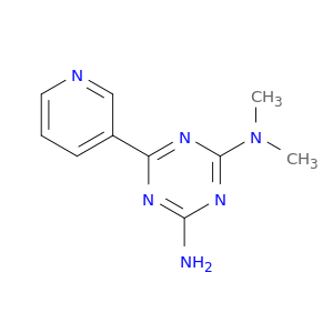 1,3,5-Triazine-2,4-diamine, N,N-dimethyl-6-(3-pyridinyl)-