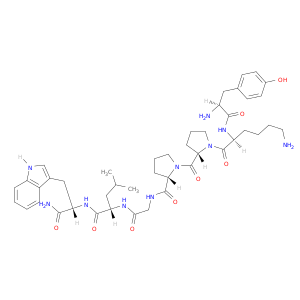 L-Tryptophanamide, L-tyrosyl-L-lysyl-L-prolyl-L-prolylglycyl-L-leucyl-