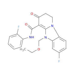5-(乙氧基甲基)-7-氟-N-(2-氟苯基)-1,2,3,5-四氢-3-氧吡啶[1,2-A]苯并咪唑-4-甲酰胺