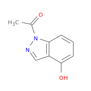 1H-Indazol-4-ol, 1-acetyl-