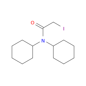 Acetamide, N,N-dicyclohexyl-2-iodo-