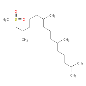 Pentadecane, 2,6,10,14-tetramethyl-1-(methylsulfonyl)-