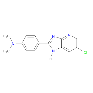 Benzenamine, 4-(6-chloro-1H-imidazo[4,5-b]pyridin-2-yl)-N,N-dimethyl-