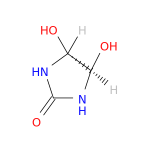 2-Imidazolidinone, 4,5-dihydroxy-, trans-