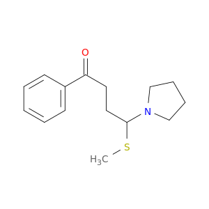4-METHYLTHIO-4-(PYRROLIDINYL)BUTYROPHENONE