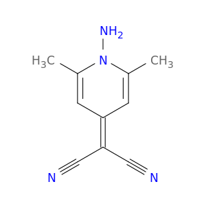 Propanedinitrile, (1-amino-2,6-dimethyl-4(1H)-pyridinylidene)-