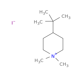 Piperidinium, 4-(1,1-dimethylethyl)-1,1-dimethyl-, iodide