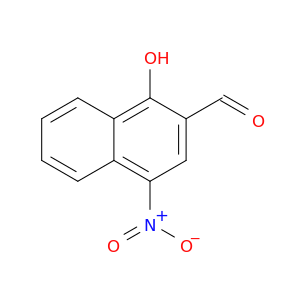 2-Naphthalenecarboxaldehyde, 1-hydroxy-4-nitro-