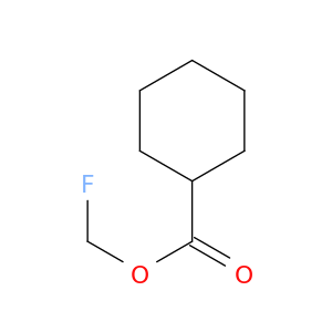 Cyclohexanecarboxylicacid, fluoromethyl ester