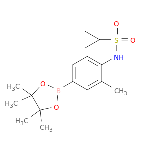 N-(2-Methyl-4-(4,4,5,5-tetramethyl-1,3,2-dioxaborolan-2-yl)phenyl)cyclopropanesulfonamide