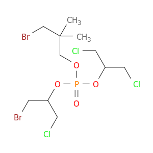 2-溴-1-(氯甲基)乙基3-溴-2,2-二甲基丙基2-氯-1-(氯甲基)磷酸乙酯