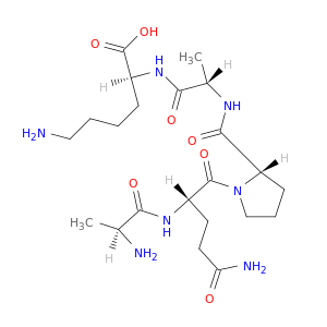 L-Lysine, L-alanyl-L-glutaminyl-L-prolyl-L-alanyl-