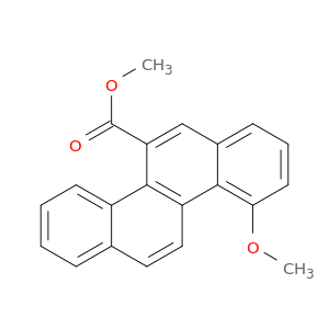 5-Chrysenecarboxylic acid, 10-methoxy-, methyl ester