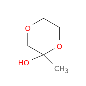 1,4-Dioxan-2-ol, 2-methyl-