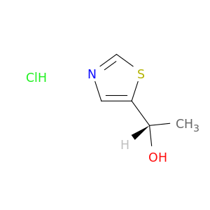 (1S)-1-(1,3-thiazol-5-yl)ethan-1-ol hydrochloride