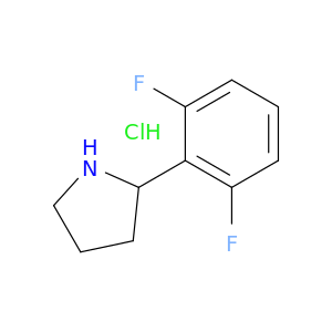 2-(2,6-二氟苯基)吡咯烷盐酸盐