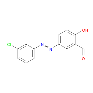 Benzaldehyde, 5-[(3-chlorophenyl)azo]-2-hydroxy-