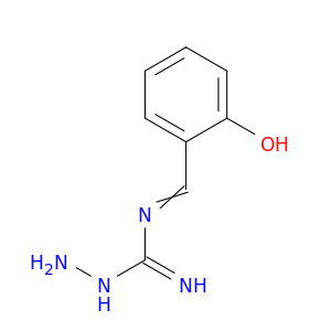 HydrazineCarboximidamide,2-[(2-羟基苯基)亚甲基]-,具有2-未甲烷酮的反应产物