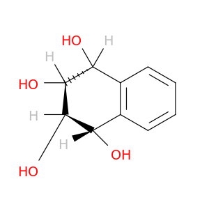 1,2,3,4-Naphthalenetetrol,1,2,3,4-tetrahydro-, (1a,2a,3a,4b)- (9CI)